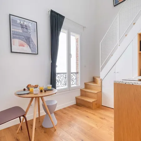 Les Cottages De Montmartre - Secret Courtyard Paris Exterior foto