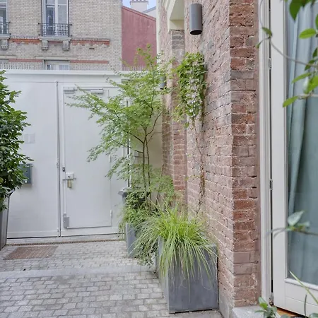 Les Cottages De Montmartre - Secret Courtyard Paris Exterior foto