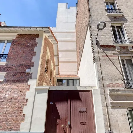 Les Cottages De Montmartre - Secret Courtyard Paris Exterior foto
